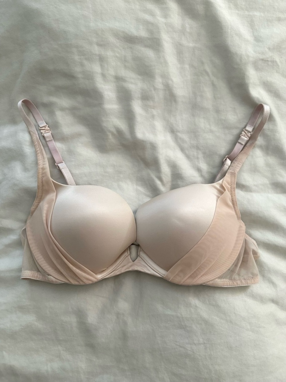 Victoria's Secret Blush Pink Padded Underwire Bra 36B